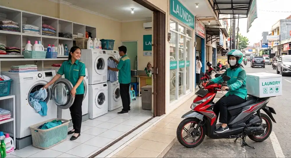 Lowongan Laundry Meruya (Freelance periode 4 minggu)