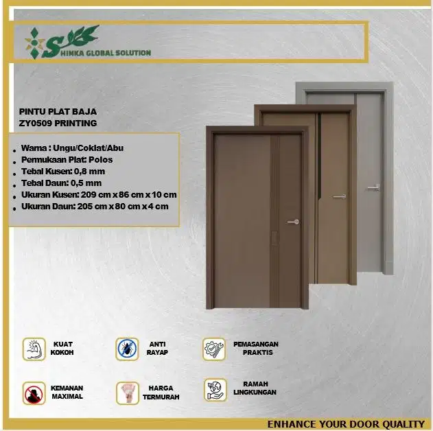 PINTU PLAT BAJA 05