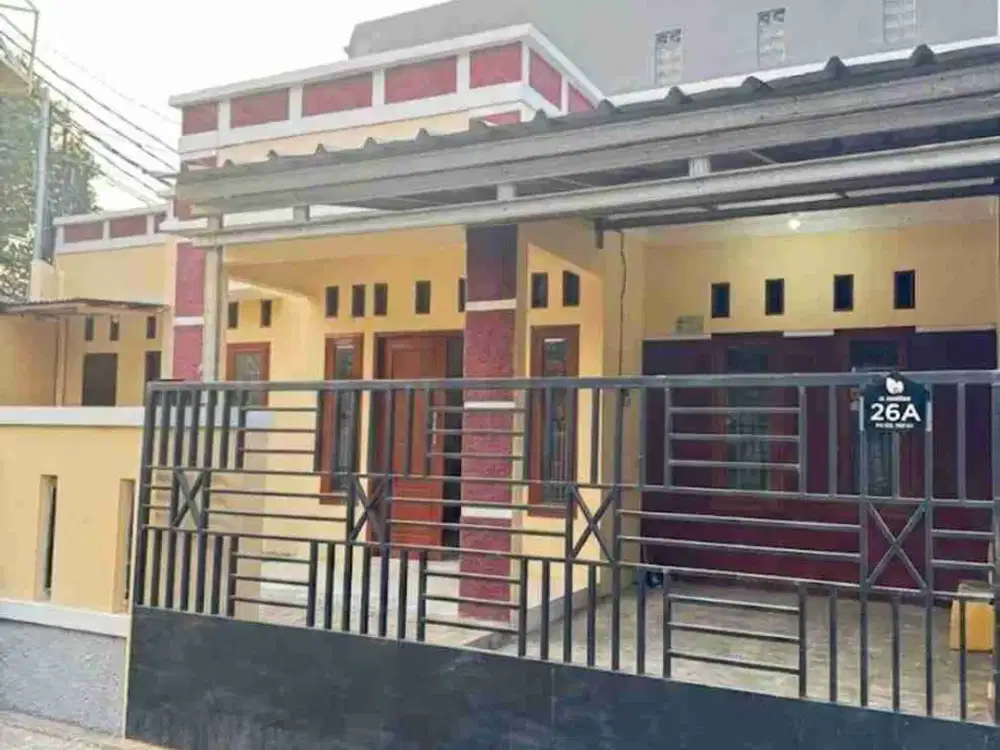 DISEWAKAN RUMAH BAGUS SIAP HUNI 1LANTAI AKSES MBL CONDET