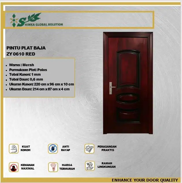 PINTU PLAT BAJA 06