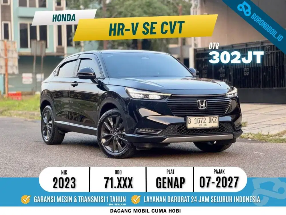 TERMURAHH HONDA HRV SE CVT 2023 HITAM