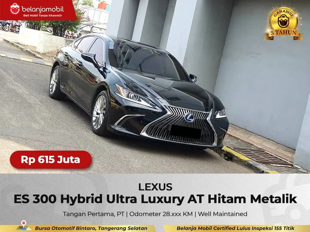 [ KM LOW 28RB ] Lexus ES300 ES 300 Hybrid Ultra Luxury AT 2019/2020