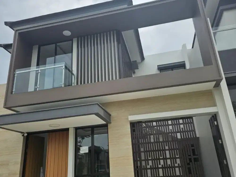 Rumah baru depan taman citra city sentul