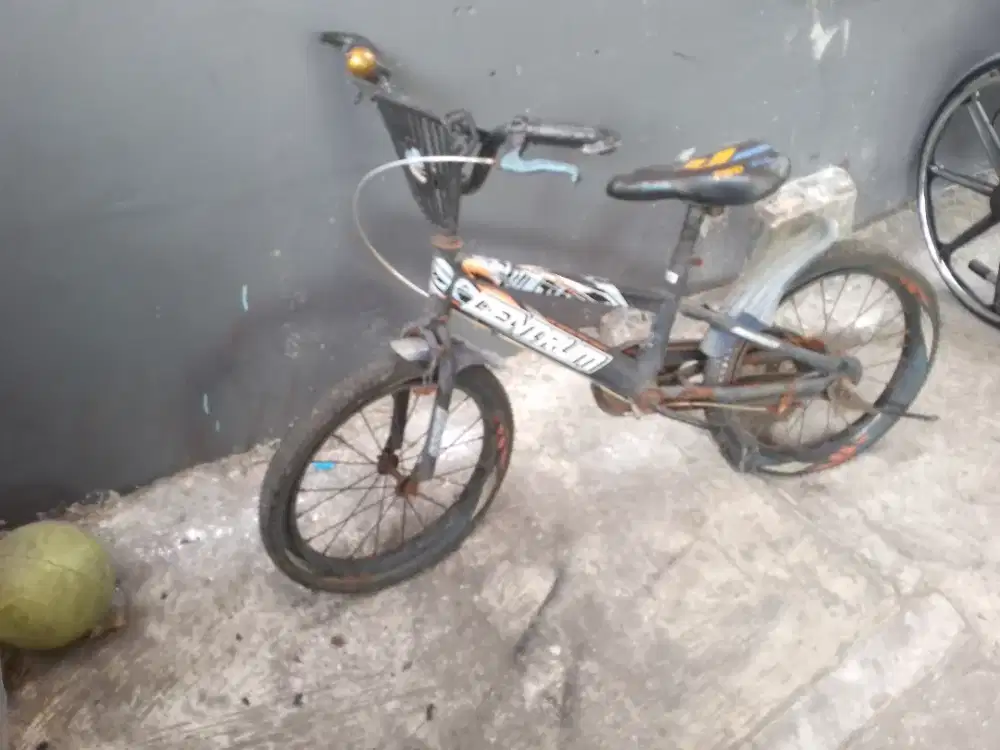 Dijual sepeda ukuran 16 jual apa adanya