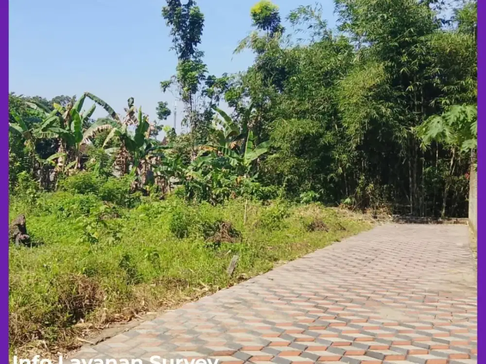 Tanah Kost Jogja 3 Menit Kampus UII Kaliurang Siap Bangun