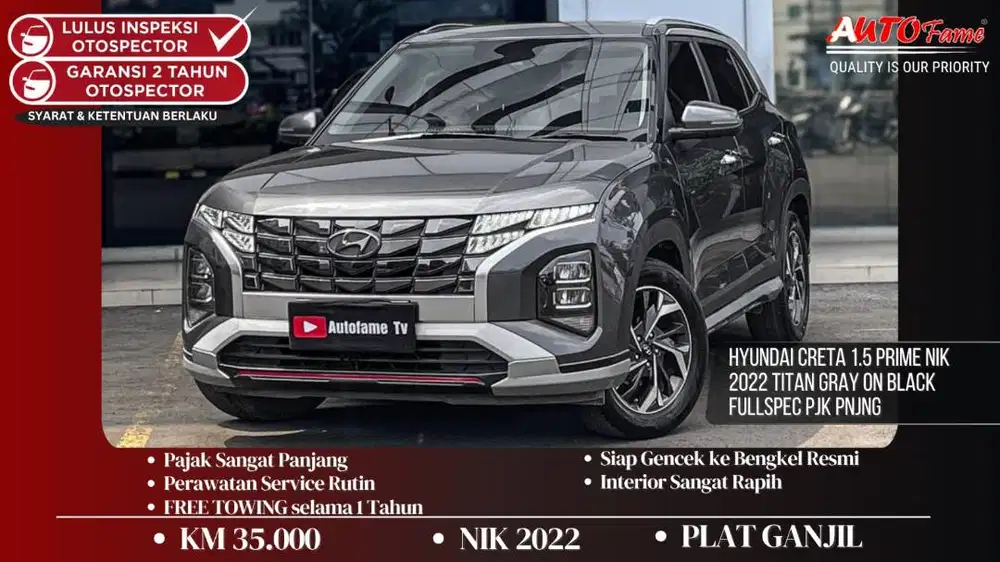Hyundai Creta 1.5 Prime NIK 2022