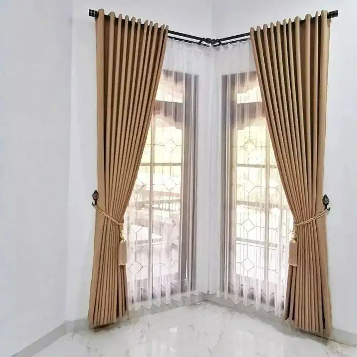 Termewah Tirai Gorden Jendela Gordyn Mewah Hordeng Model Terbaru Murah