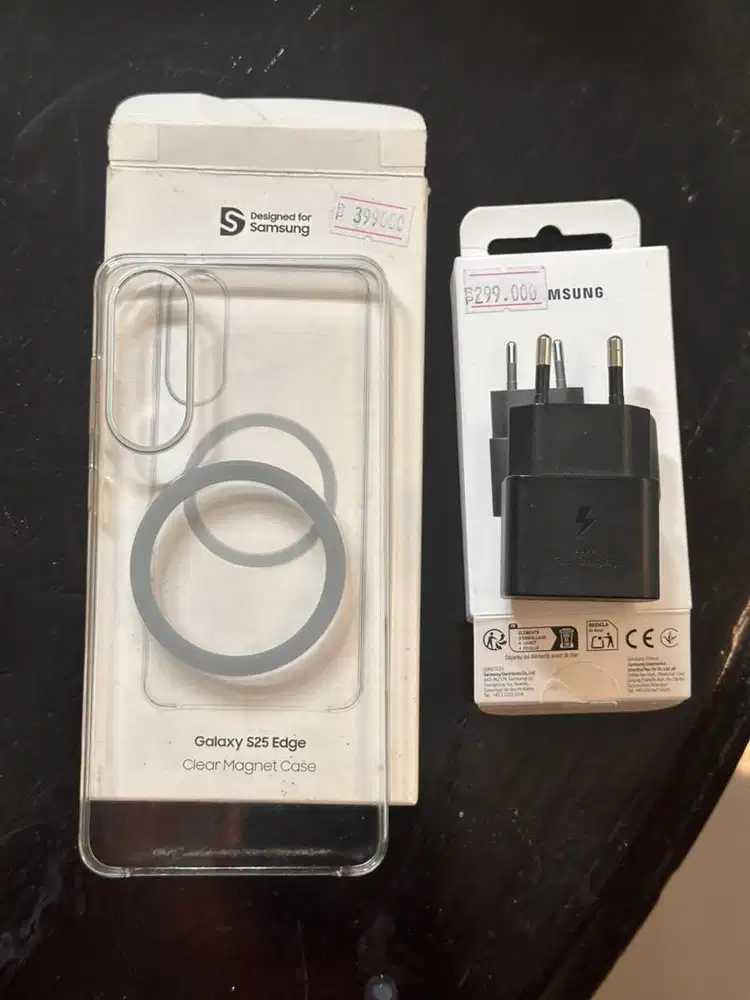 Case s25 edge  + Kepala charger