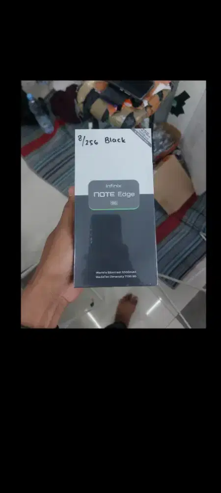 Infinix note edge 5G 8/256 layar lengkung