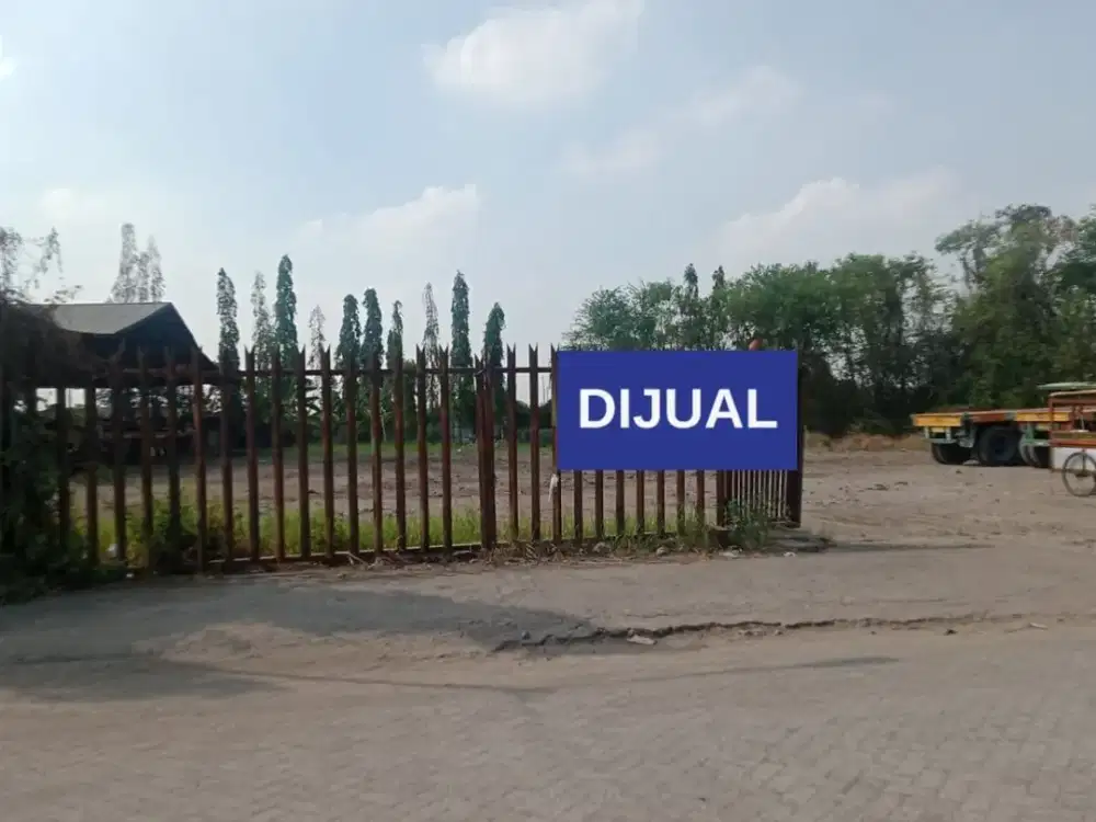 Murah Poollll Jual Sewa Tanah Industri / Pergudangan di Jl Kalianak 55 Surabaya