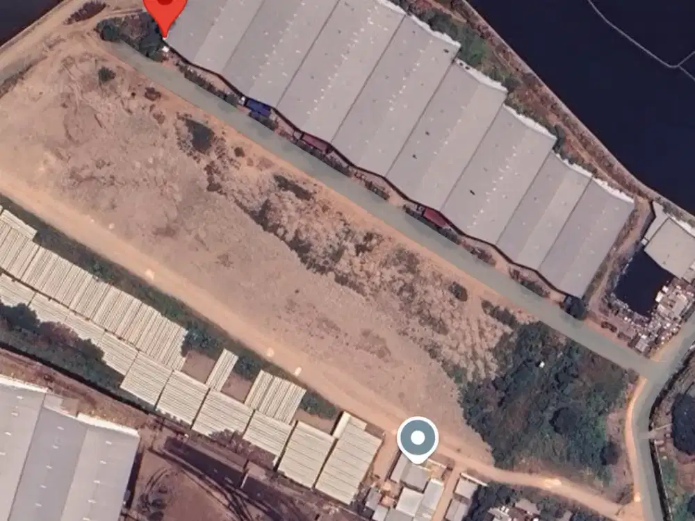Disewakan tanah rata untuk parkiran container dekat pelabuhan bebas banjir
