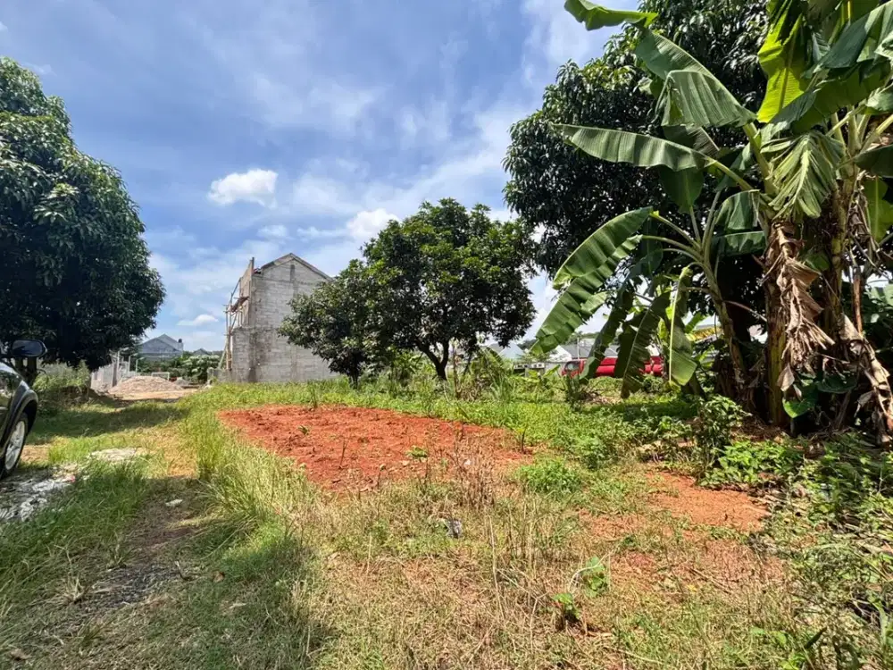 SHM Siap Balik Nama, Tanah 2Jtan/m Cocok Kost/Hunian di Pondok Petir - 7 Menit The Park Mal