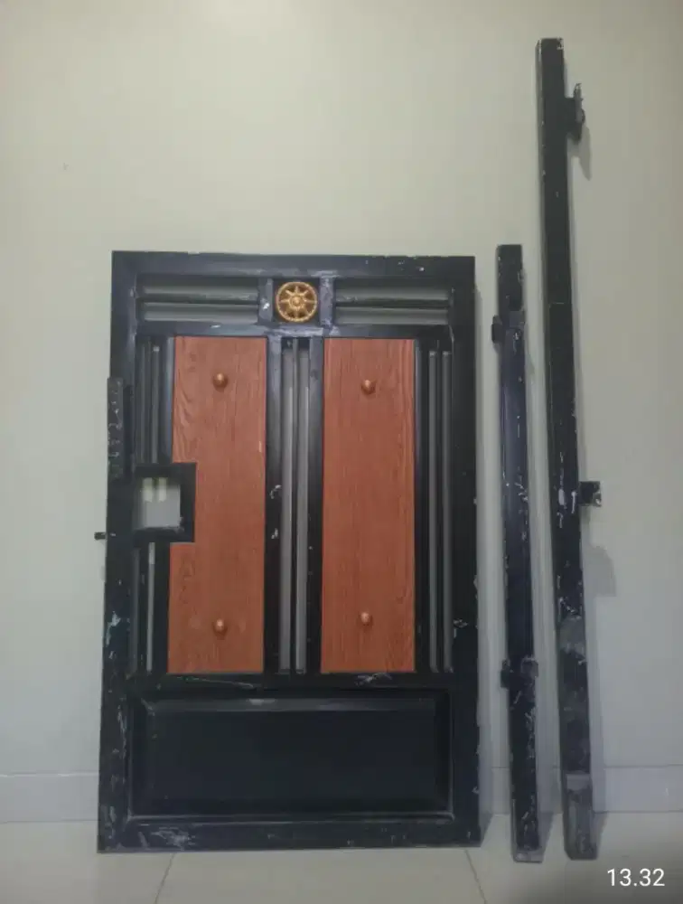 PINTU PAGAR BESI HOLLOW GALVANIS WPC