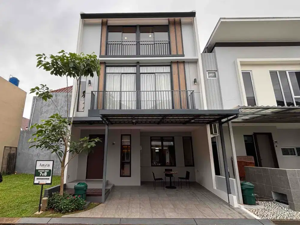 Rumah 3 Lantai Anza Malibu Village Gading Serpong 1,4M