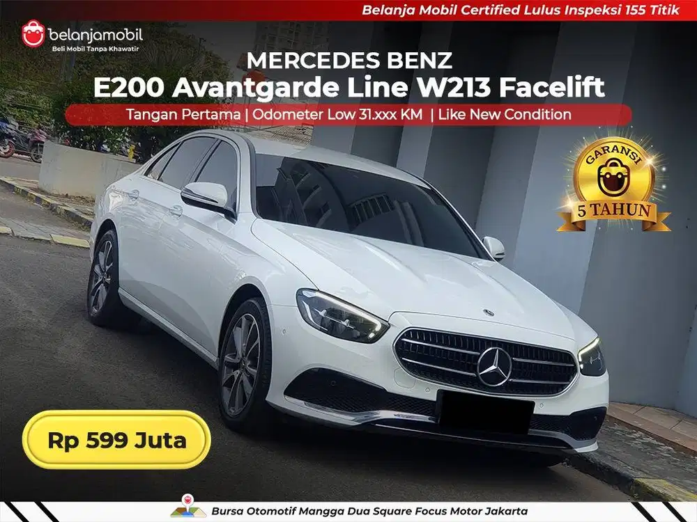 [ LOW KM ] Mercedes Benz Mercy E200 E 200 Avantgarde W213 2022/2023