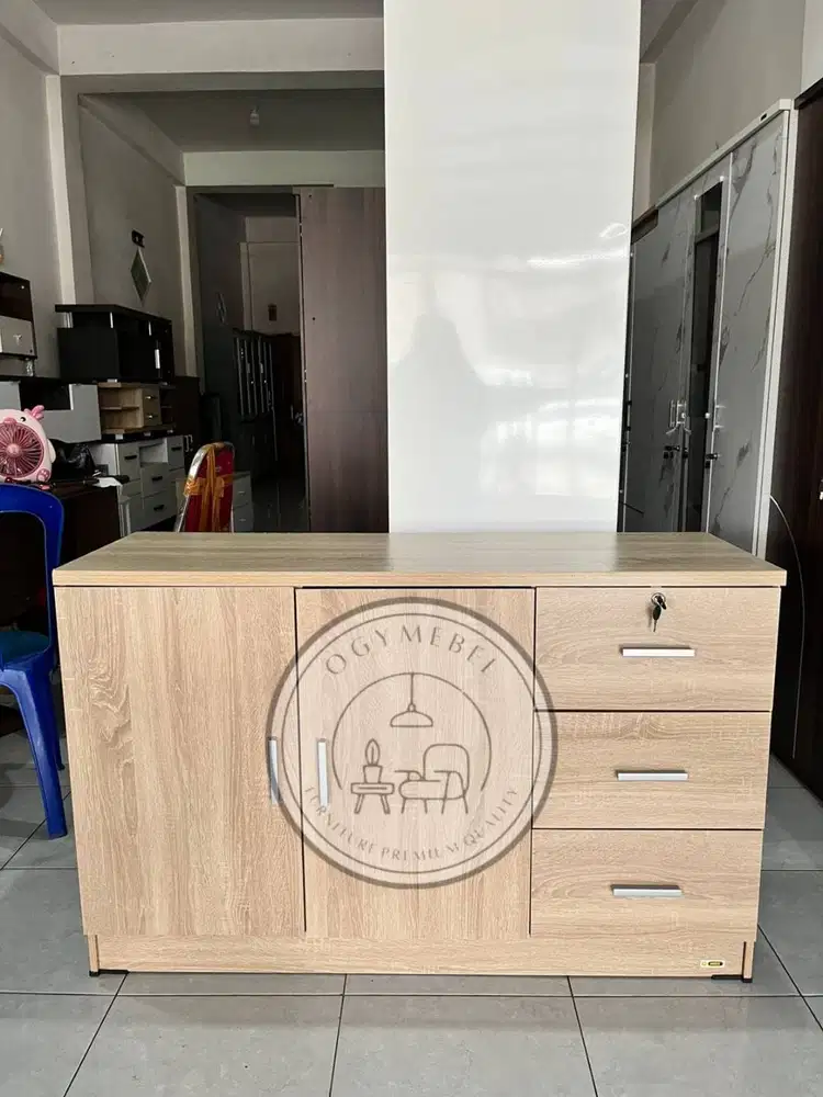 READY BUFFET RUANGAN UK 120 TERLARIS SALE