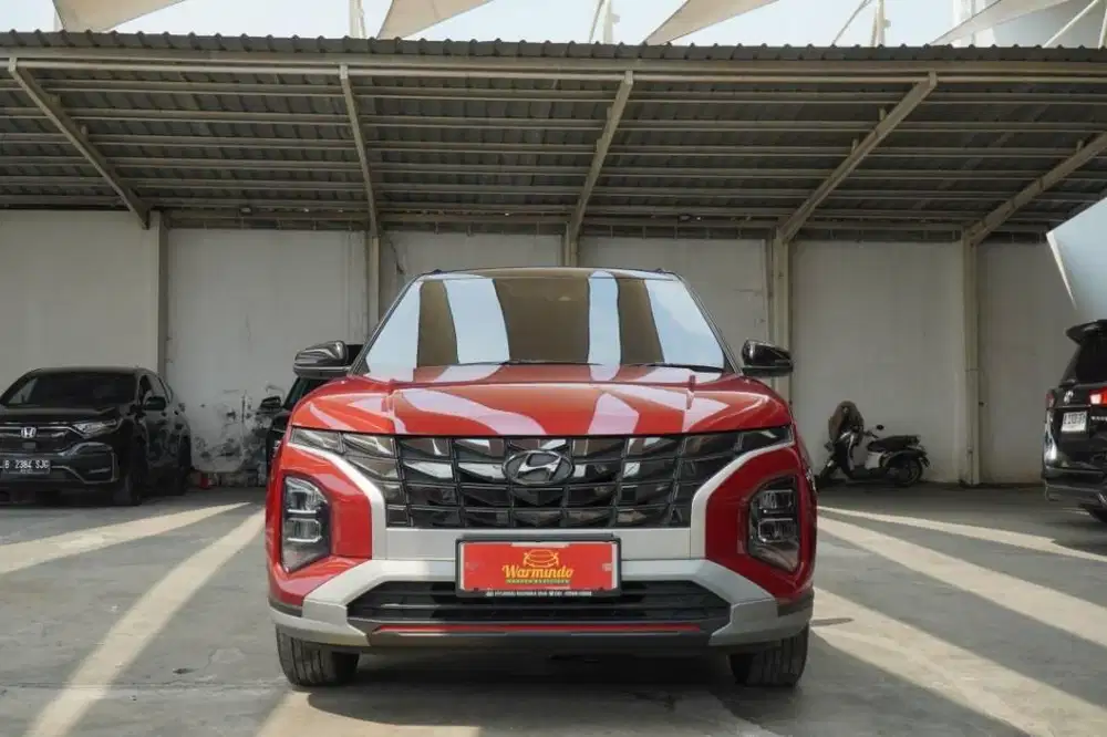 Hyundai Creta Prime IVT Two tone 2022 Merah hitam Matic AT DP minim