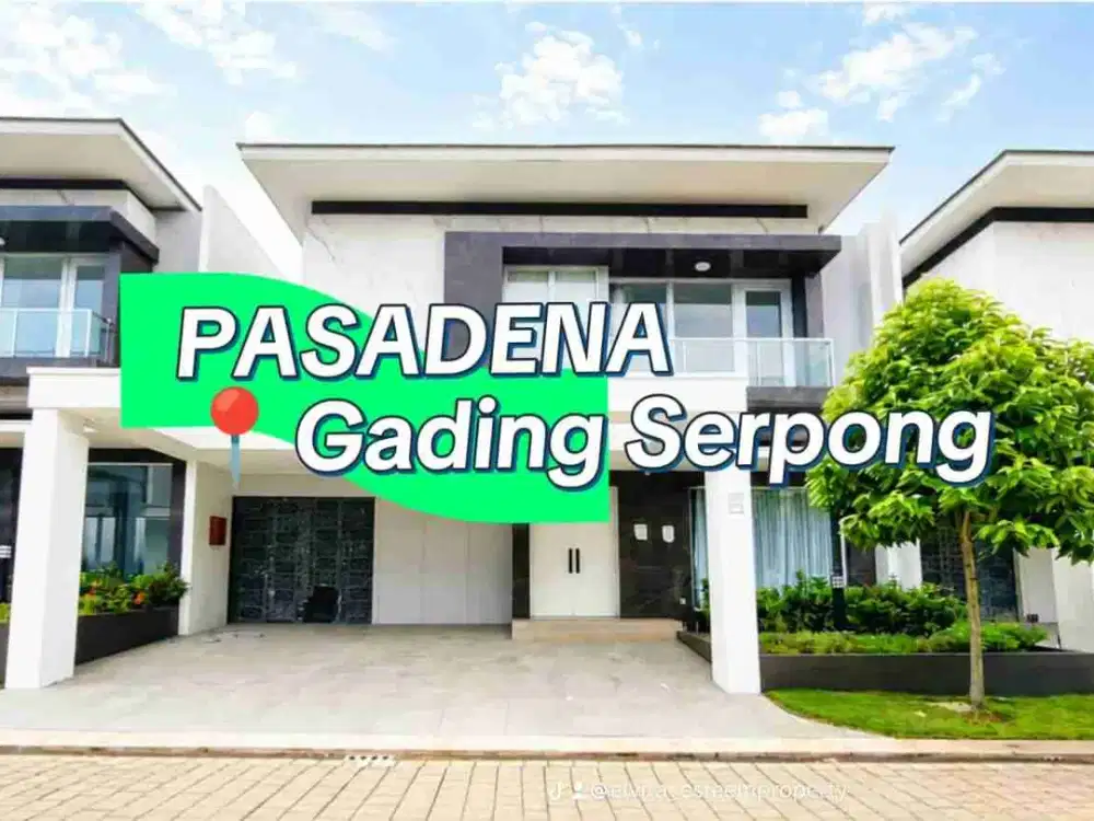 Rumah Mewah Full Furnished Cantik di Pasadena Grand Residence Gading Serpong