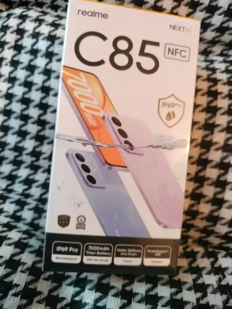 Dijual Realme C85 8/128 black Mulus like new kondisi 95%