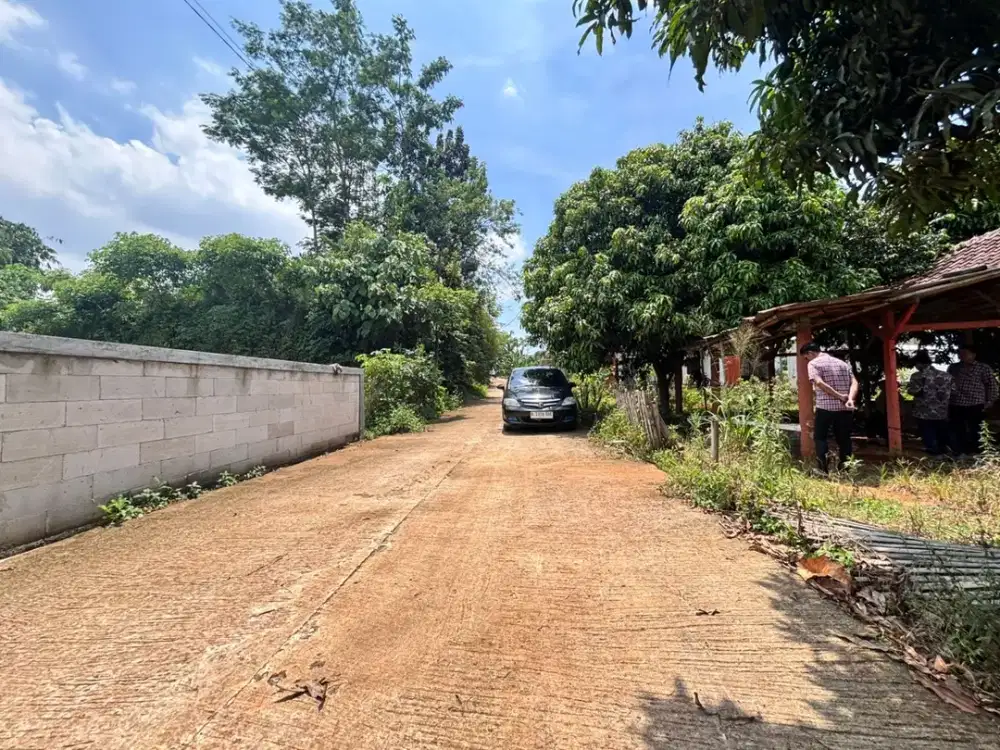 SHM Siap Balik Nama, Tanah 2Jtan/m Cocok Kost/Hunian di Pondok Petir - 7 Menit UIN PPG
