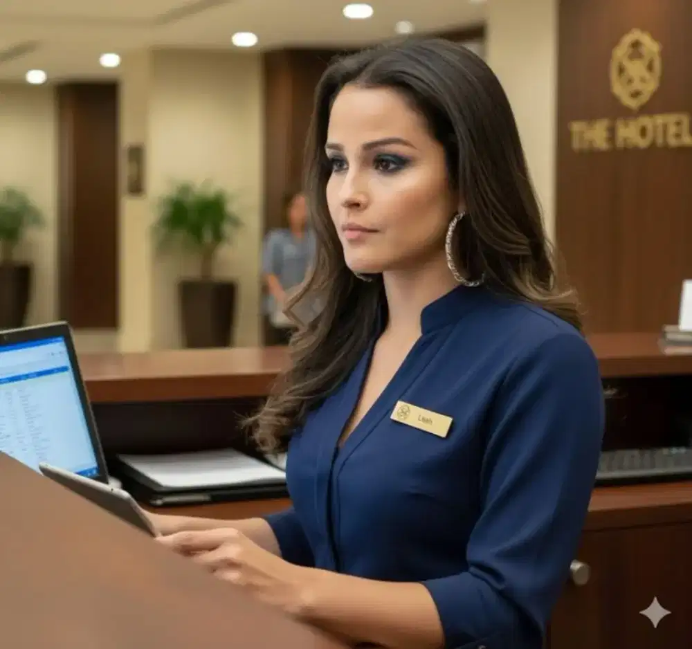 Receptionist, SPG, Therapy massage
