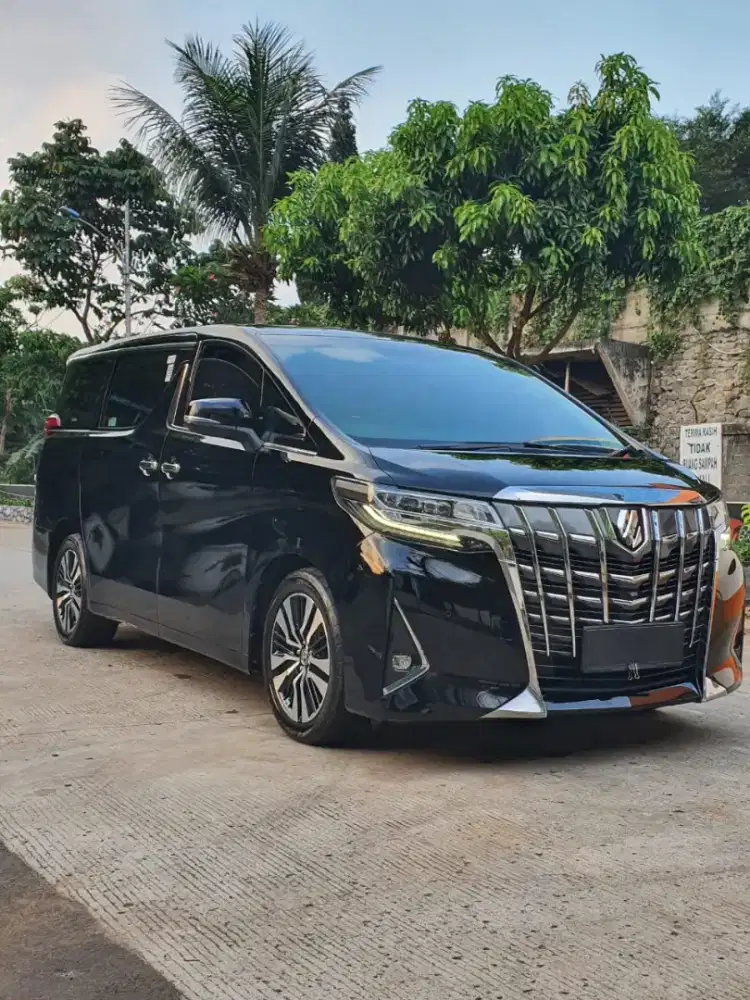 Alphard G ATPM TSS  Black On Beige
