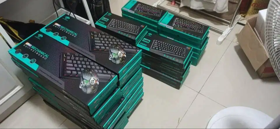 CUCI GUDANG GAMING KEYBOARD MOUSE