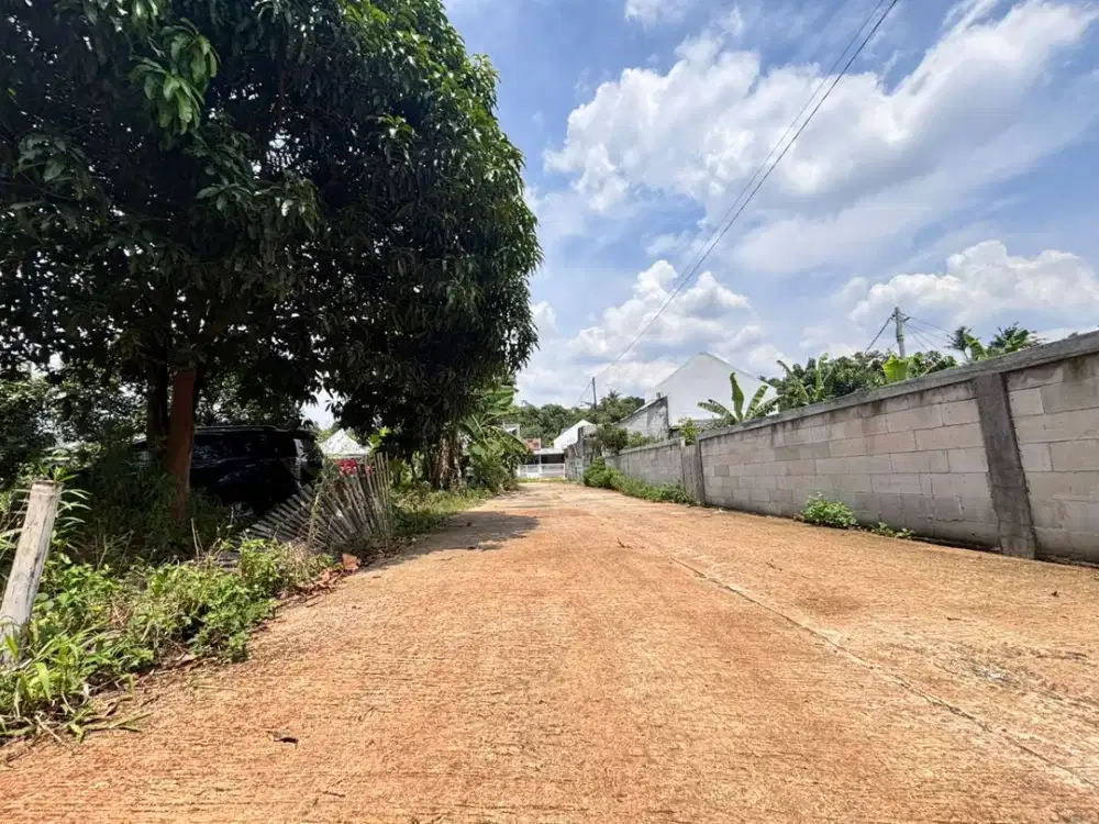 SHM Siap Balik Nama, Tanah 2Jtan/m Cocok Kost/Hunian di Pondok Petir - 10 Menit UNPAM