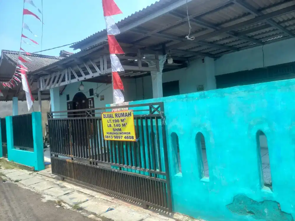 Jual Rumah Segera bisa masuk mobil