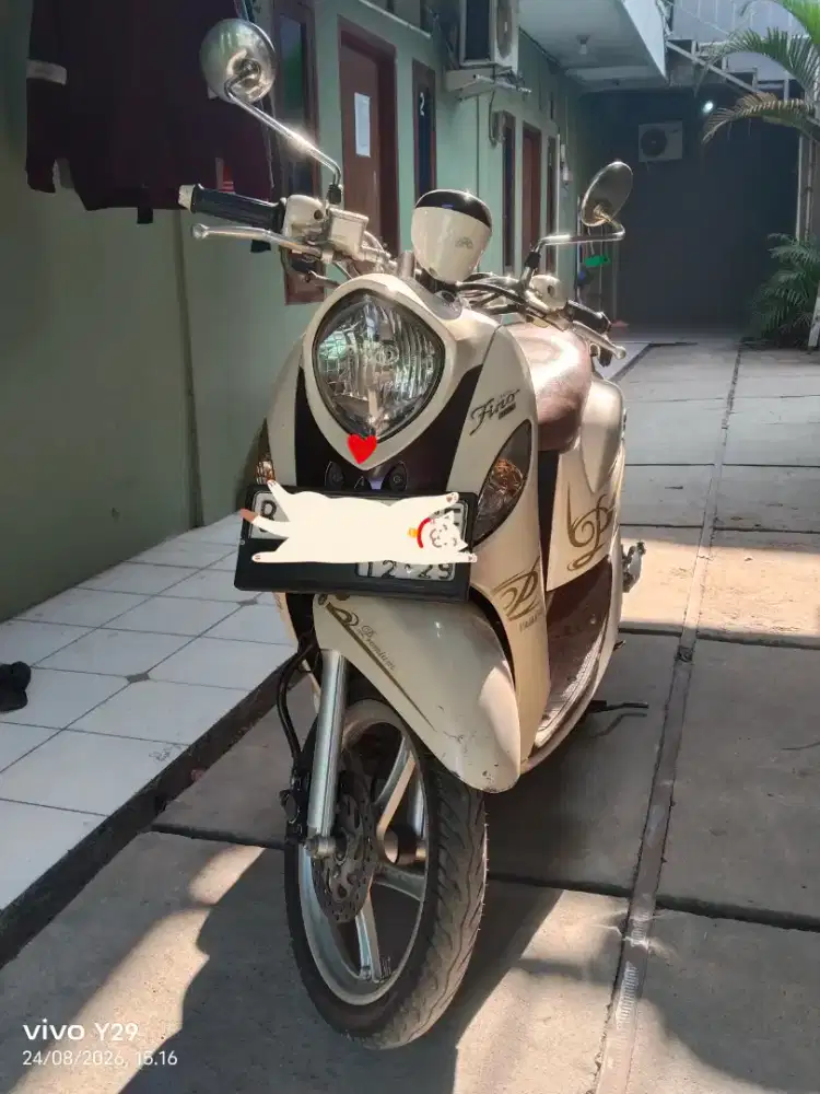 Jual santai motor mio fino 125 th 2016