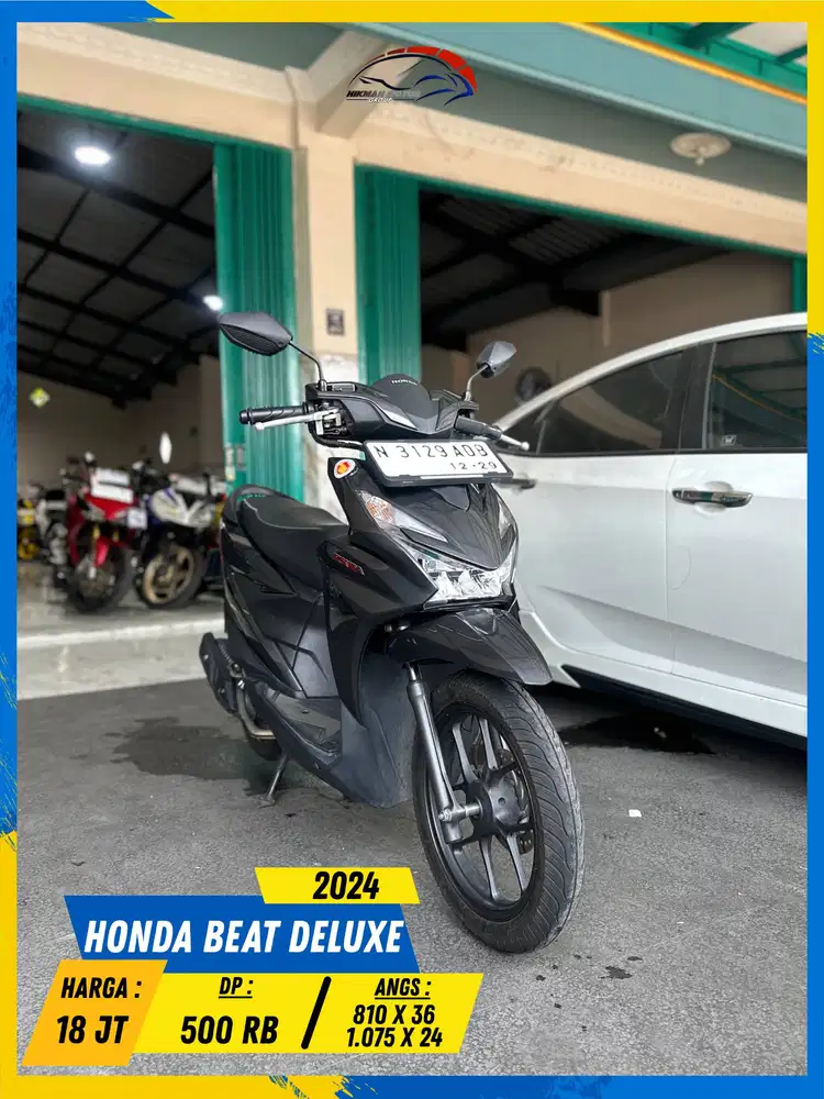 HONDA BEAT DELUXE 2024 SIAP ANGKUT MASZEHH HIKMAH MOTOR KEPUH