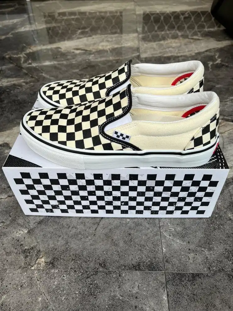 Vans Skate Slip On checkerboard