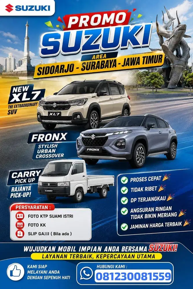 Suzuki fronx 1.5 SGX Hybrid Bensin 2026
