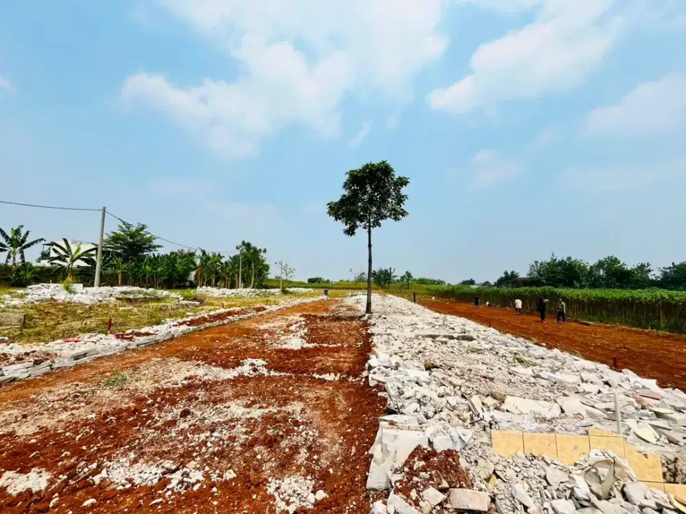 Dijual Tanah Murah Bogor Dekat Jl. Raya Bojonggede-Kemang, Lokasi Bagus
