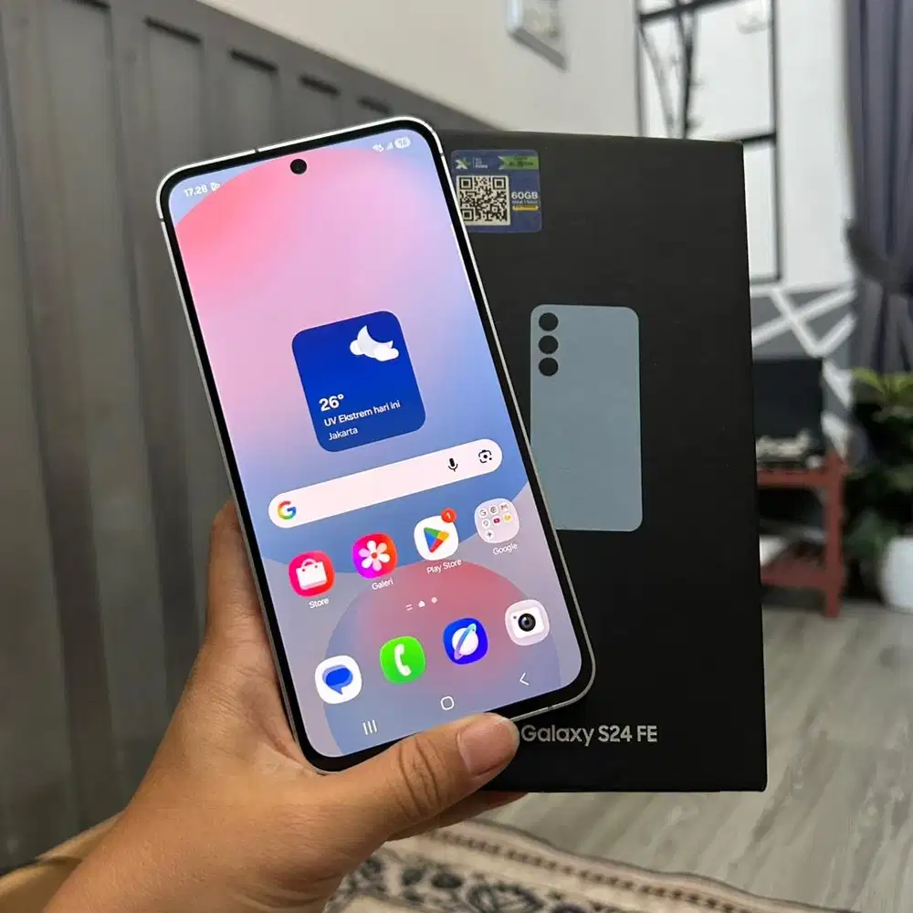 samsung galaxy s24 FE 8/256gb siap pakai