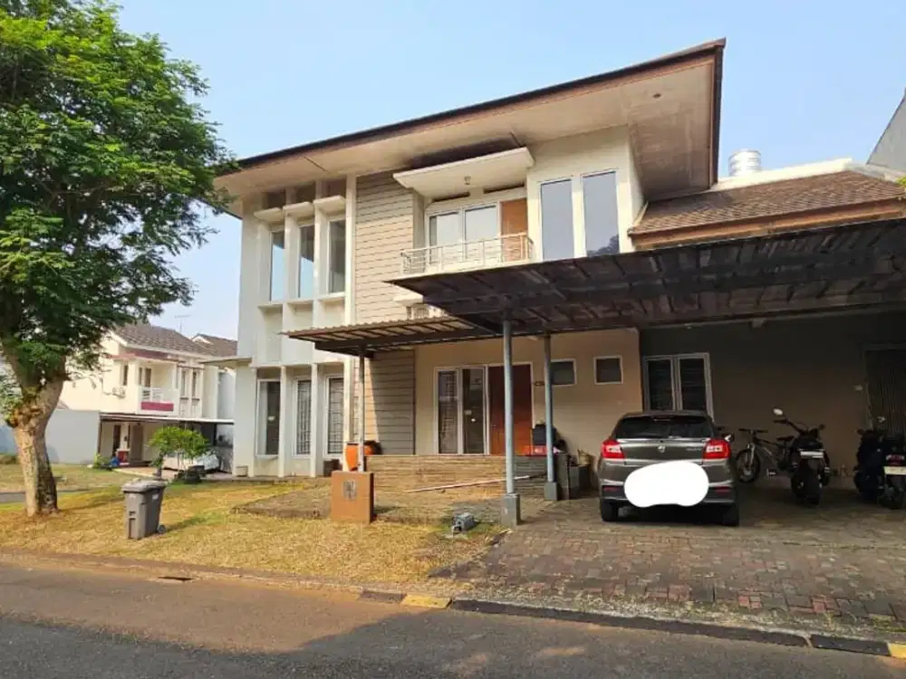 Dijual  Rumah Hook Taman Luas Venetian The Green bSD City