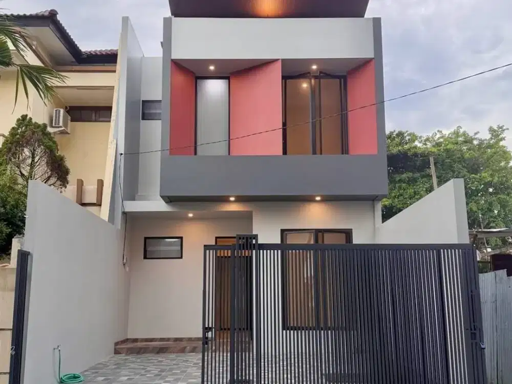Dijual rumah baru modern manyar jaya