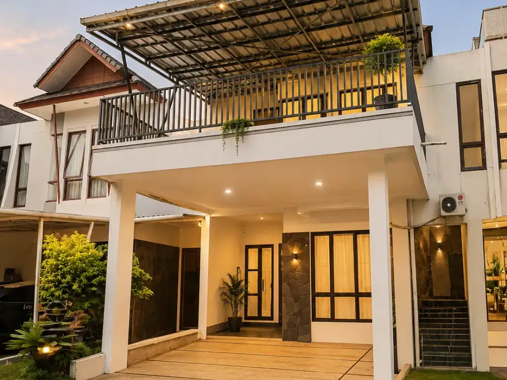 Rumah Minimalis 2 Lantai di BSD Dekat AEON Mall dan Akses Tol
