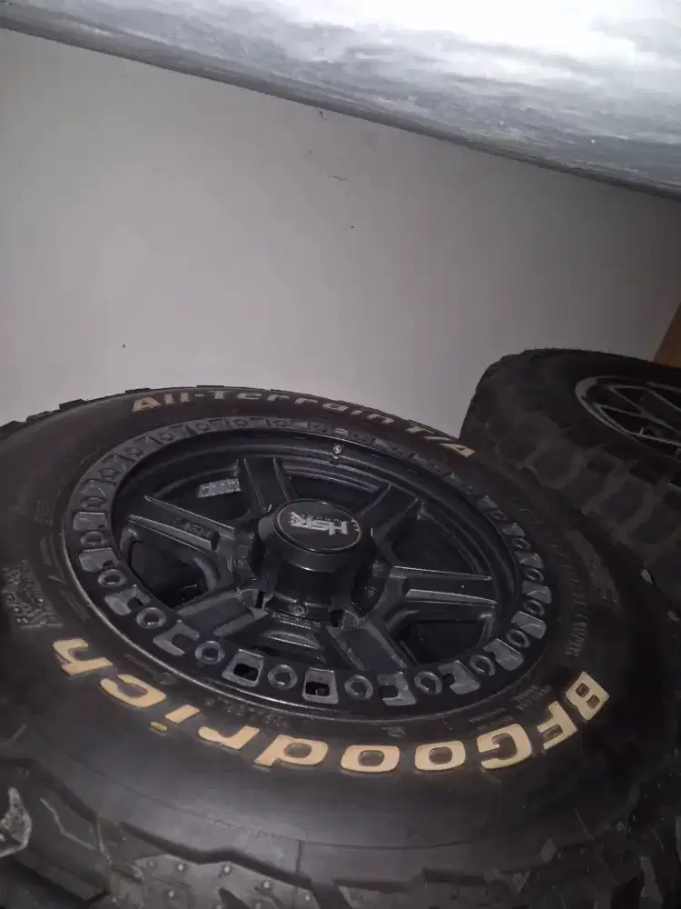 BAN & VELG (BFG KO3 - HSR  XTS01, Ring 16) - 5Pcs