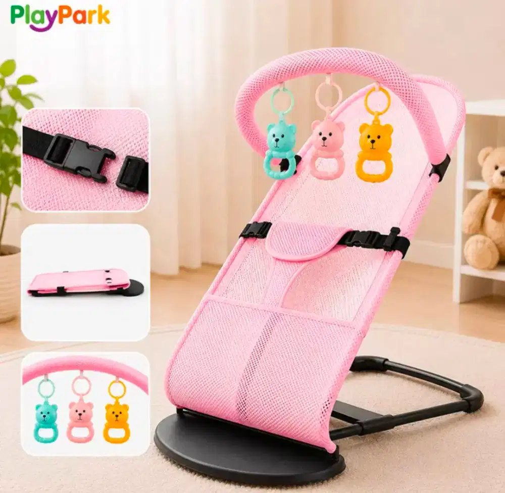 Ayunan bayi lipat portabel