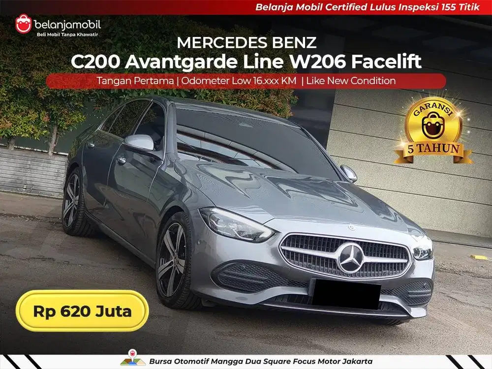 [LOW KM 16RB] Mercedes Benz Mercy C 200 C200 Avantgarde W206 2022/2023