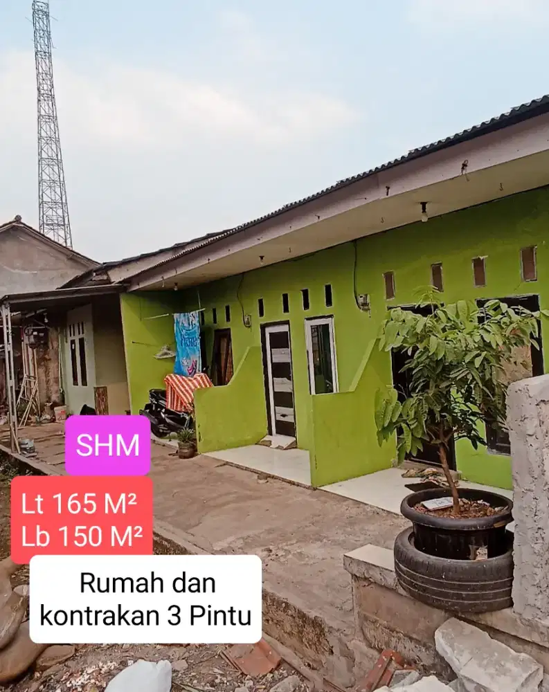 BELI RUMAH BONUS 3 KONTRAKAN