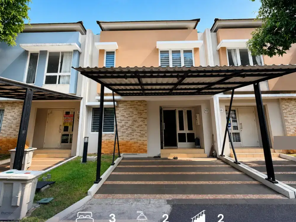 Rumah Furnished Siap Huni di Kawasan Scientia Gading Serpong