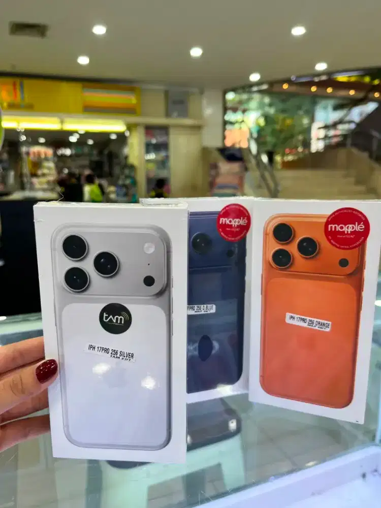 IPHONE 17 PRO 256GB GARANSI RESMI INDONESIA 1 TAHUN