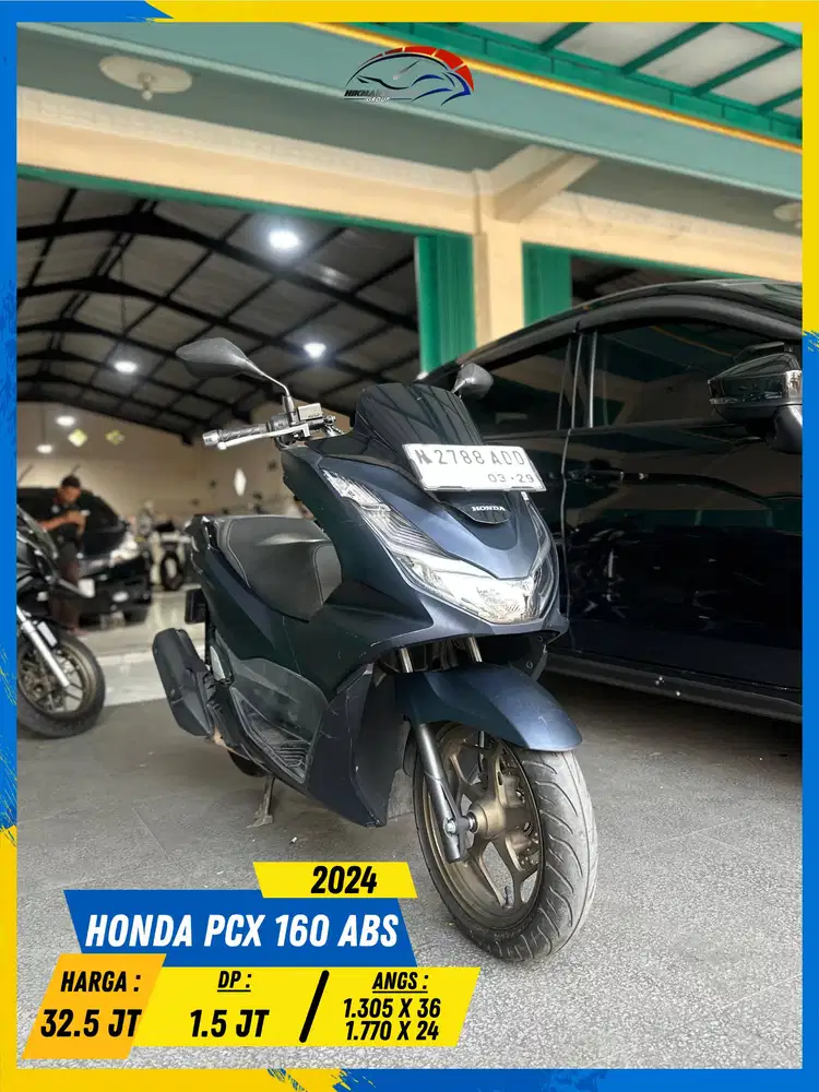 HONDA PCX 160 ABS 2024 LIKE NEW MASZEHH HIKMAH MOTOR KEPUH
