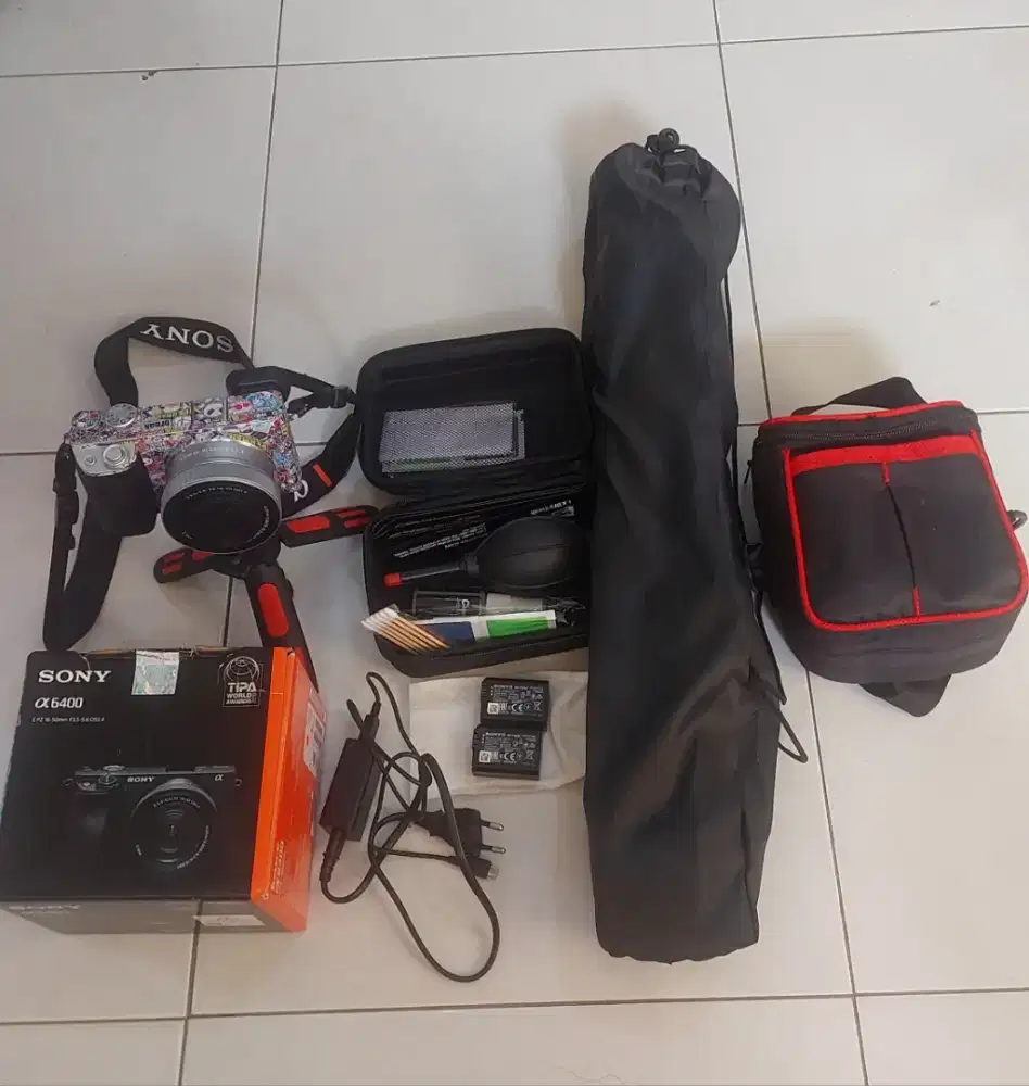 KAMERA SONY A6400 FULL SET