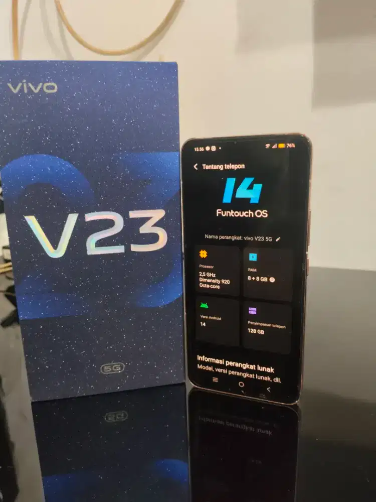 vivo v23 5G (gold)