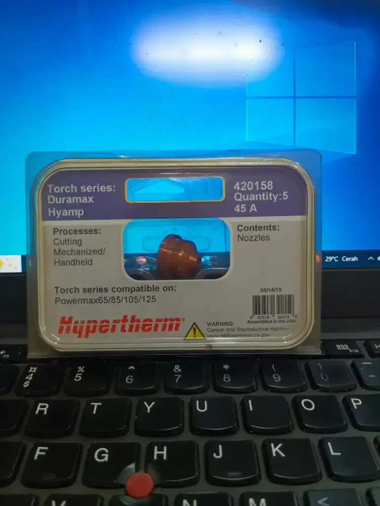 Hyperterm nozzle 45A 420158