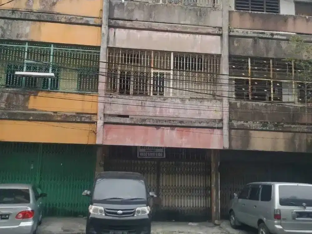 Disewakan Ruko 3 Lantai di Jl. Sekip, Medan Petisah
