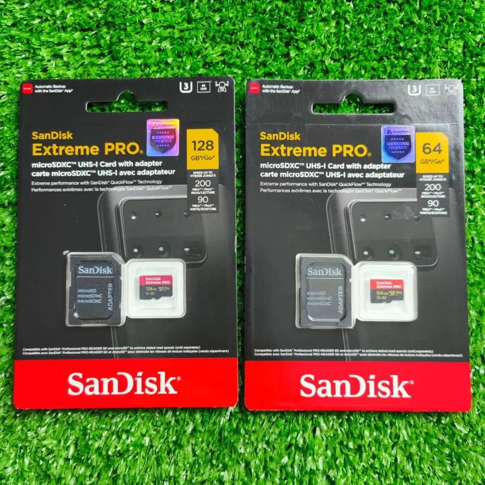 Sandisk  Extreme Pro  Micro SD Baru Segel
